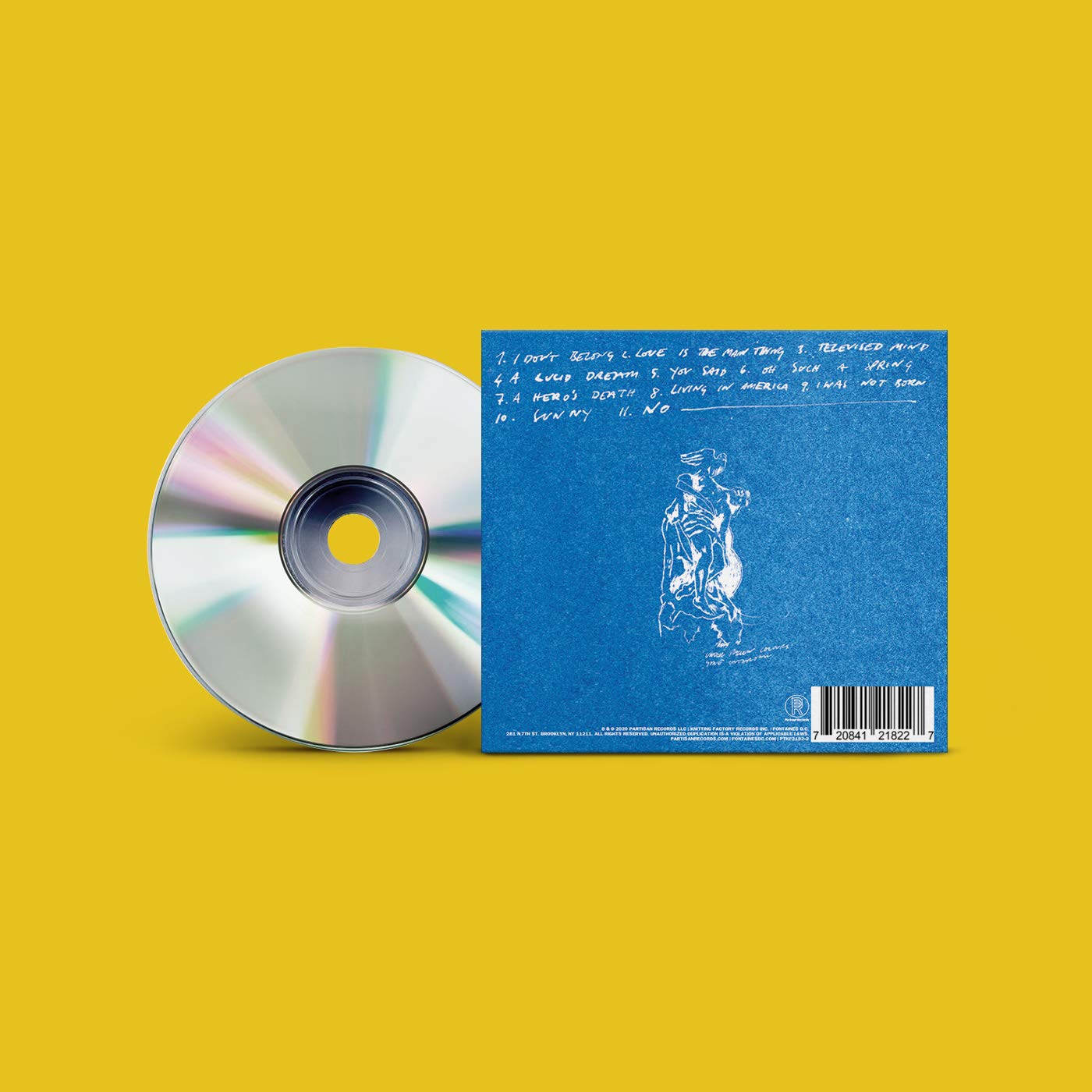 Fontaines D.C. - A Hero's Death Audio CD 7