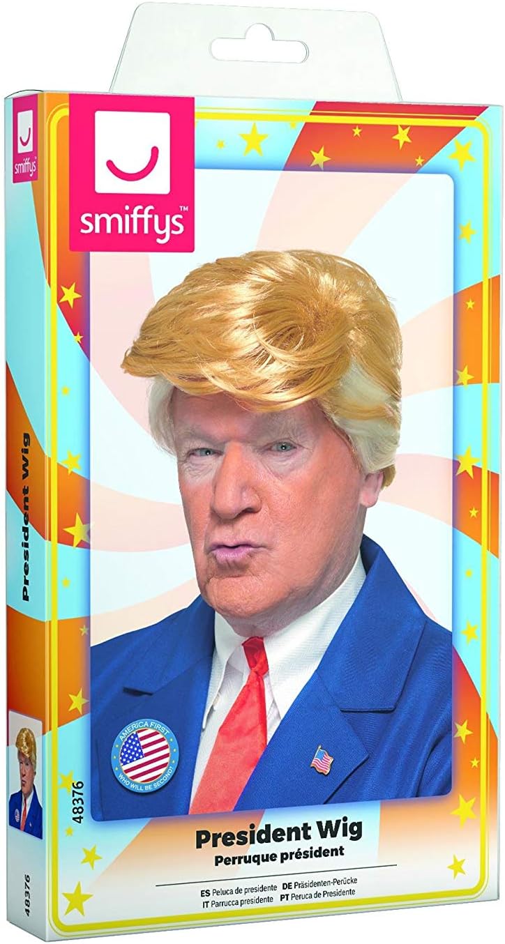 Smiffys President Blonde Wig, One Size 2