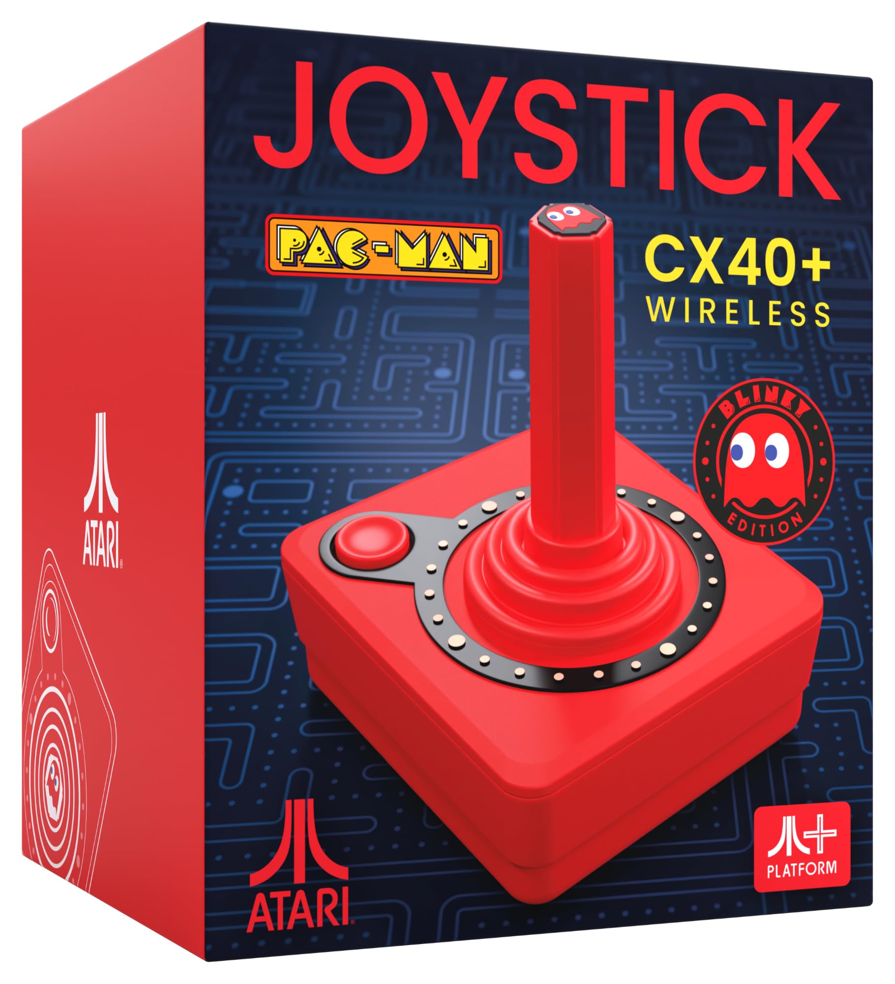 Pac-Man - Atari CX40+ Wireless Joystick Red 2