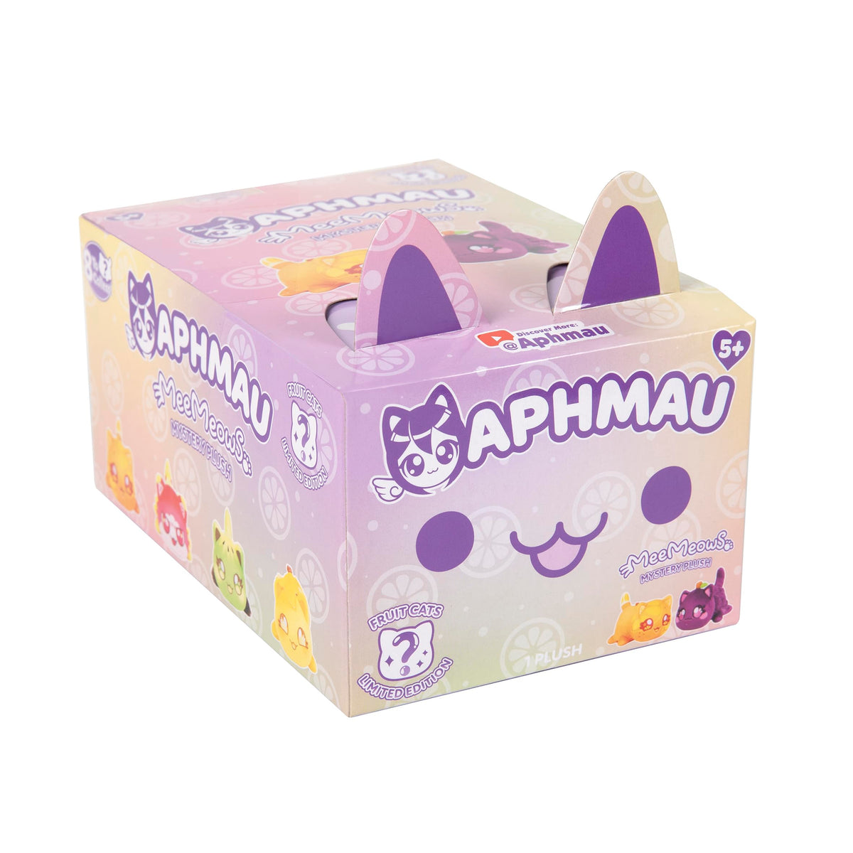 Aphmau MeeMeows Mystery Plush Fruit Collection - 6-Inch Cat, 8 to Collect