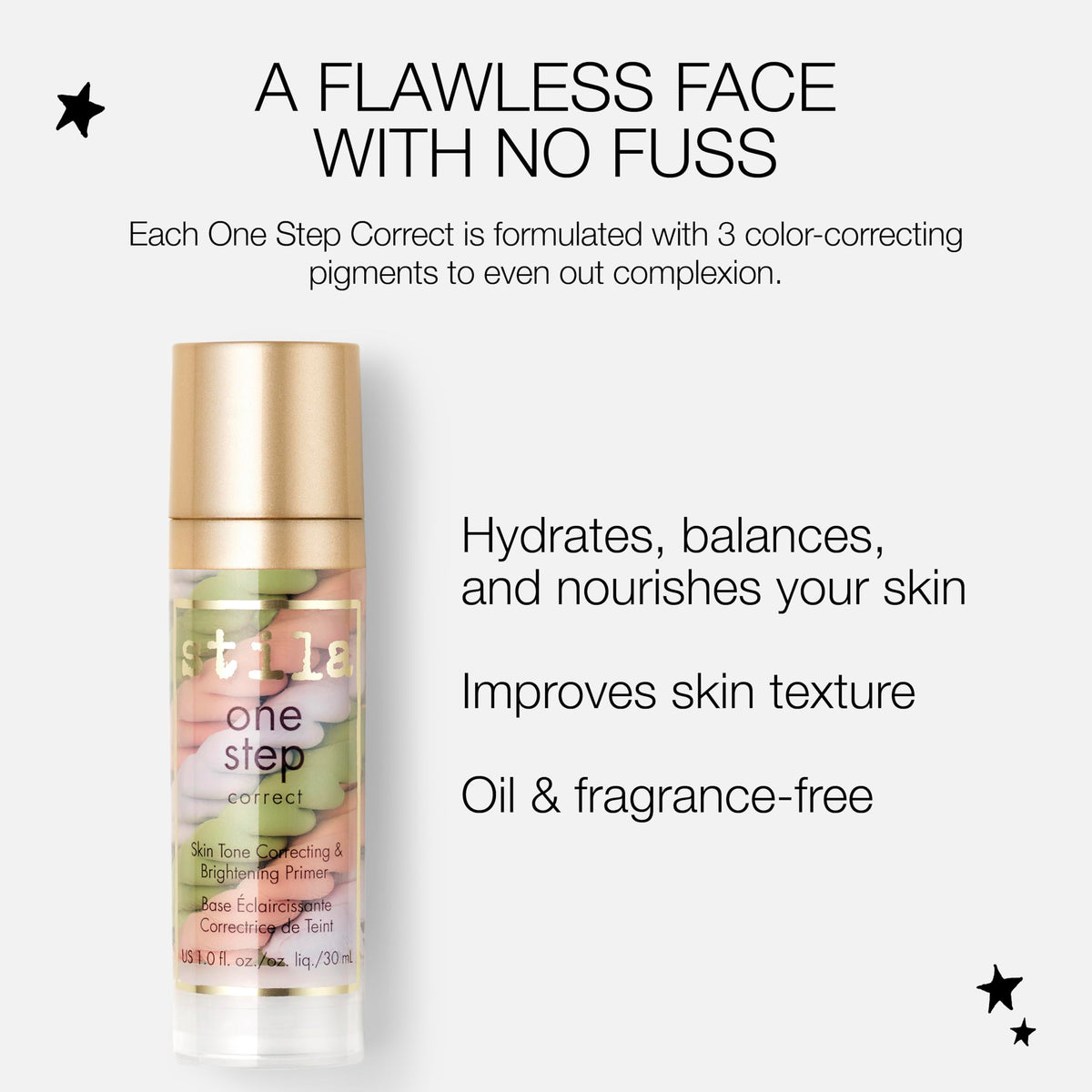 Stila One Step Correct Skin Tone Correcting & Brightening Primer Serum - 30 ml 5