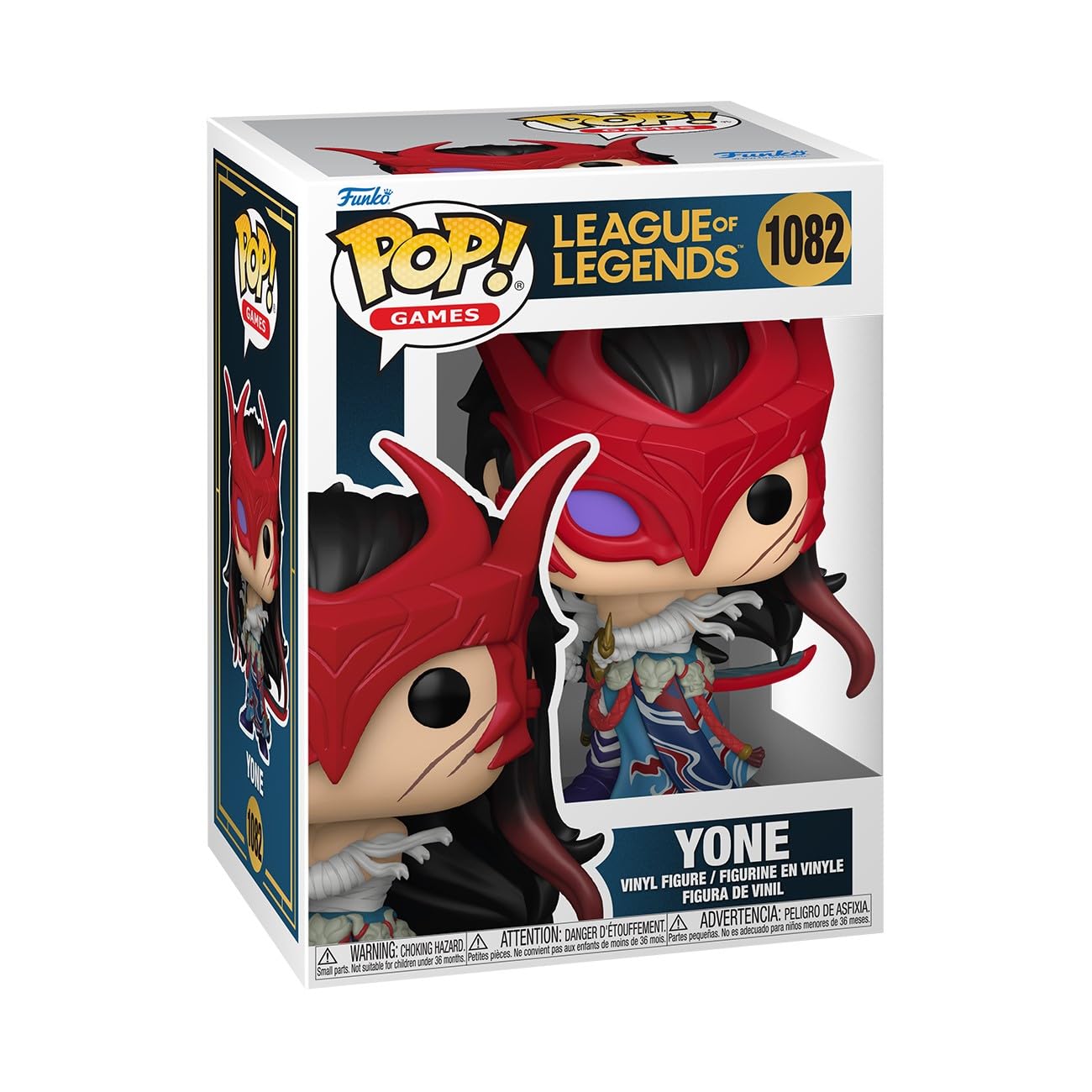 Funko POP! Games: Yone - League Of Legends Collectable Vinyl Figure | 3.75 Inches 1