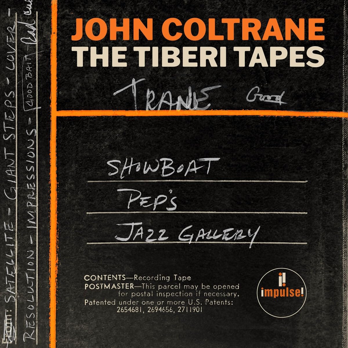 John Coltrane - The Tiberi Tapes [4LP Vinyl]