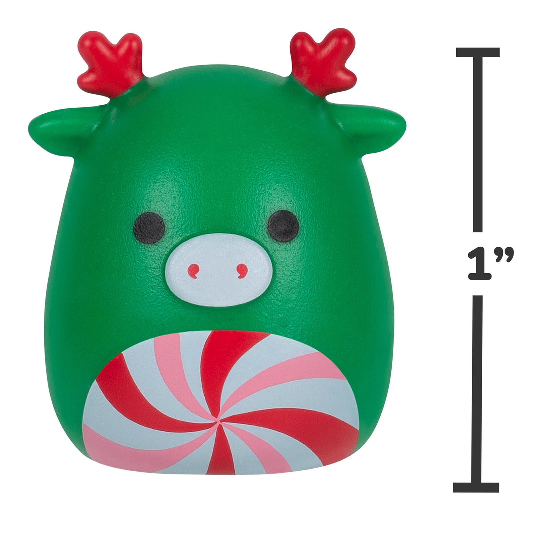 Squish-a-longs Holiday Advent Calendar 24 Day Countdown - 24 Mini-Squish Collectibles with Ring Accessory (Wave 3)