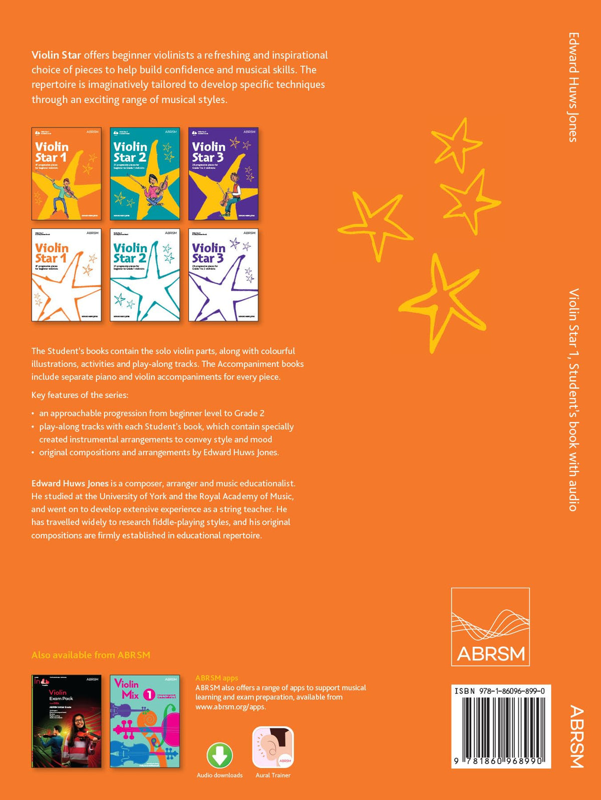 ABRSM Violin Star 1 Student's Book - Beginner Violin Method with CD