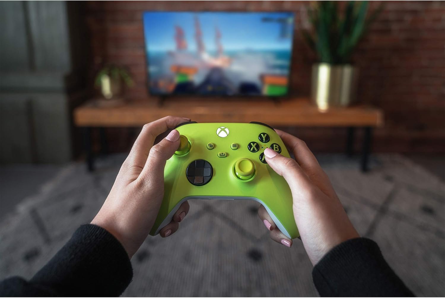 Xbox Wireless Controller – Electric Volt – QAU-00022 10