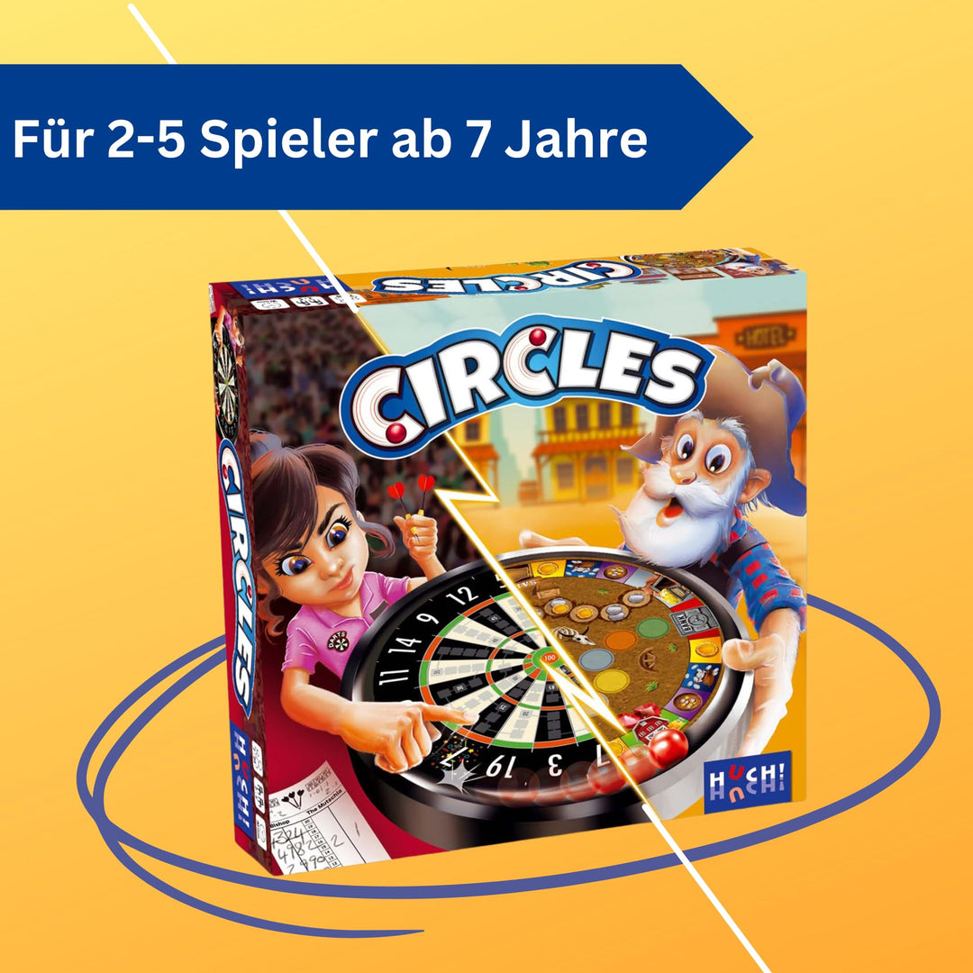 HUCH! Circles Board Game (Model Number: Circles)