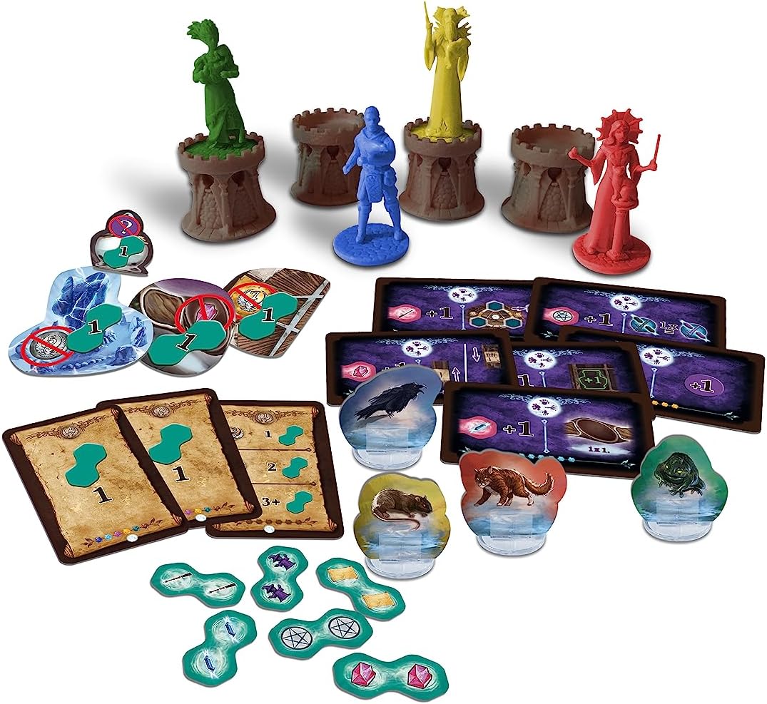 Witchstone Full Moon - HUCH! Strategy Board Game Expansion for 2-4 Players