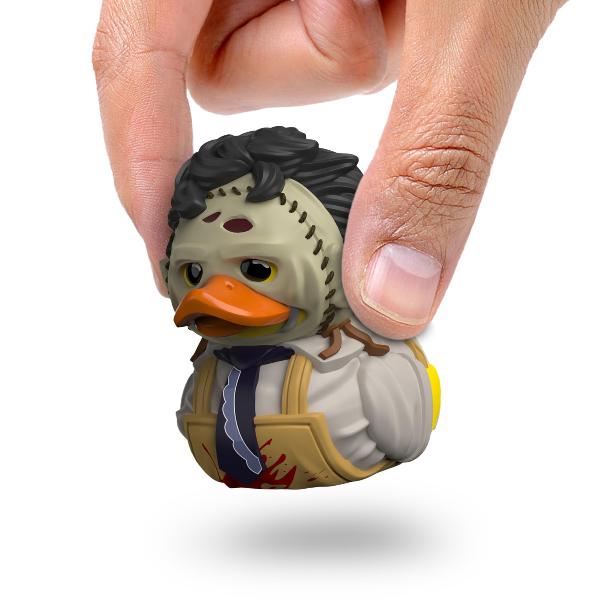 TUBBZ Mini: Leatherface Cosplaying Rubber Duck Vinyl Figure | Approx. 5cm | Collectible 1