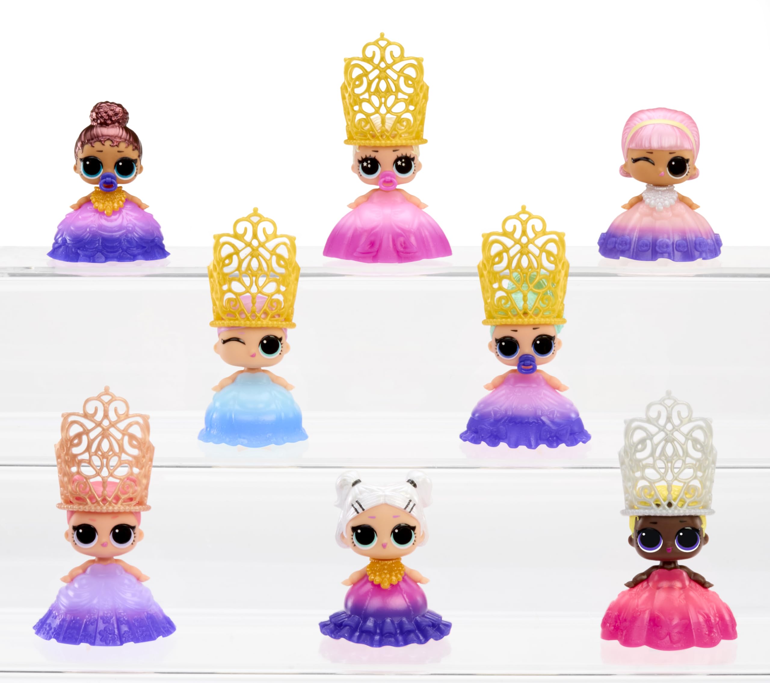 L.O.L. Surprise! Princess Baby Sisters Doll | Color-Change Feature | Collectible Plastic Figure 7