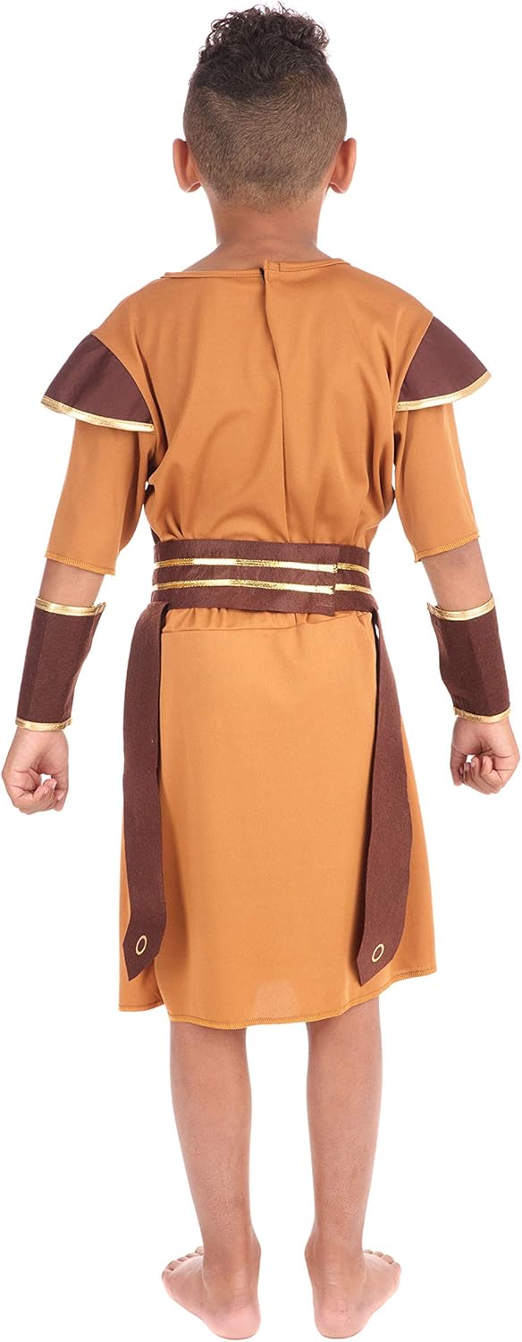 Roman Soldier Costume - Kids Large 8-10 Years 2