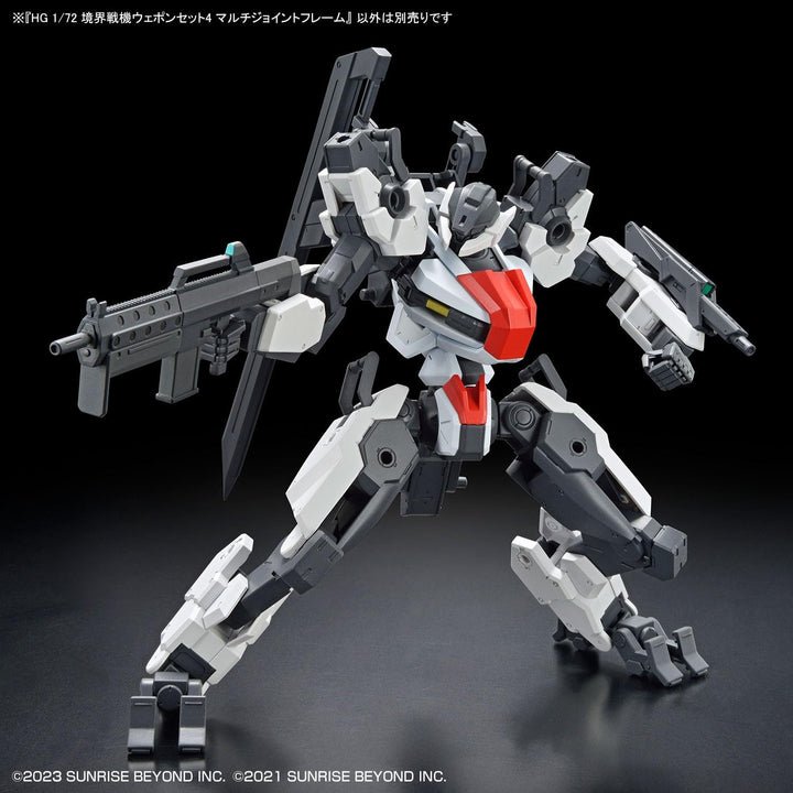 AMAIM WARRIOR AT THE BORDERLINE - HG 1/72 Weapon Set 4 - Model Kit