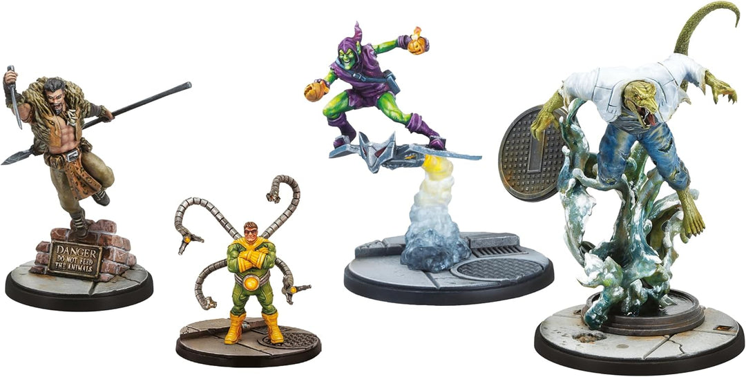 Atomic Mass Games Marvel Crisis Protocol: Spider Foes Affiliation Pack Miniatures Game (CP148)