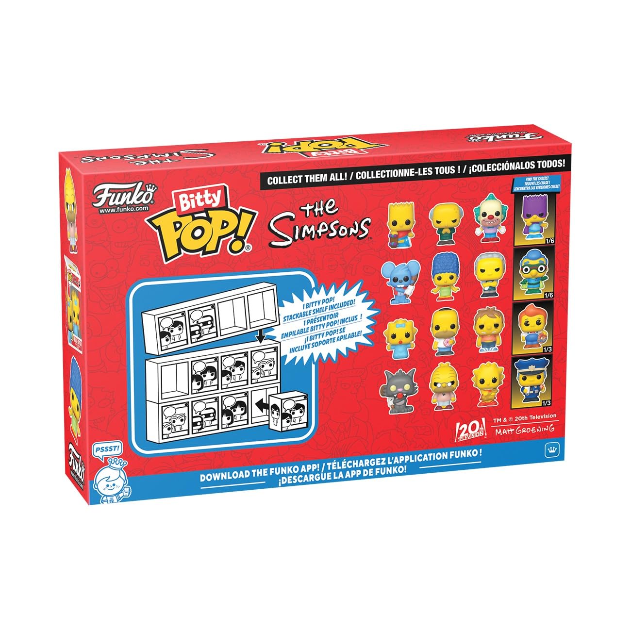 Funko Bitty Pop! The Simpsons - Maggie 4-Pack with Mystery Mini Figure 3