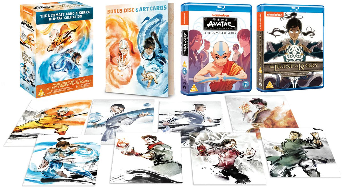 Avatar: The Last Airbender & The Legend of Korra Complete Collection [Blu-ray]