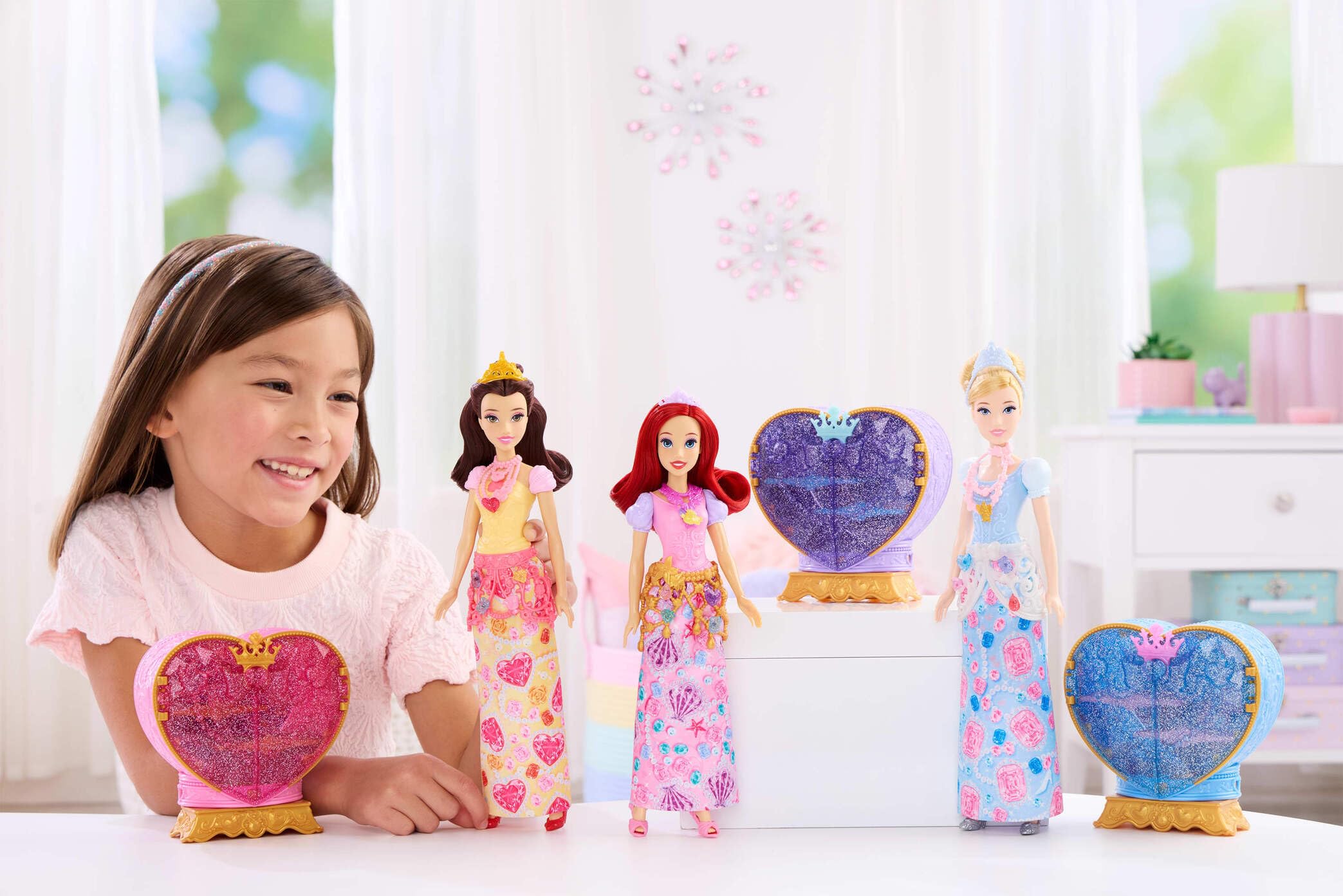 Mattel Disney Princess Jewel Reveal Cinderella Doll - Ages 3+ | Multicolor | Plastic
