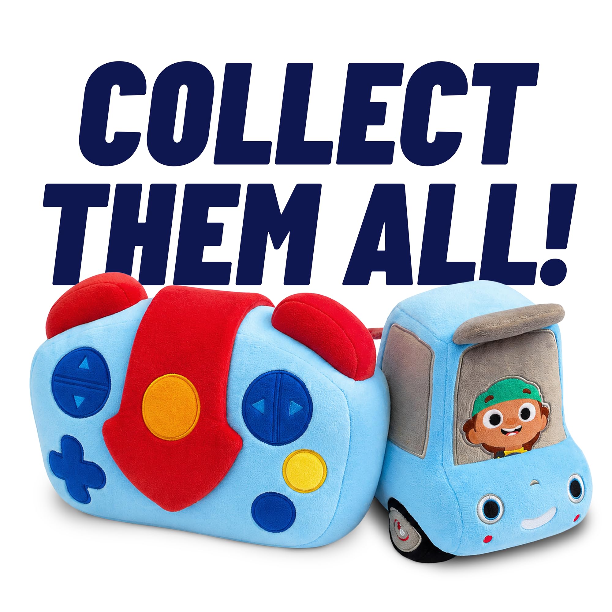 Mojo Swoptops Character Plush - Jumbo Soft Vehicle Toy | 19 Cm | Ages 0+ 5