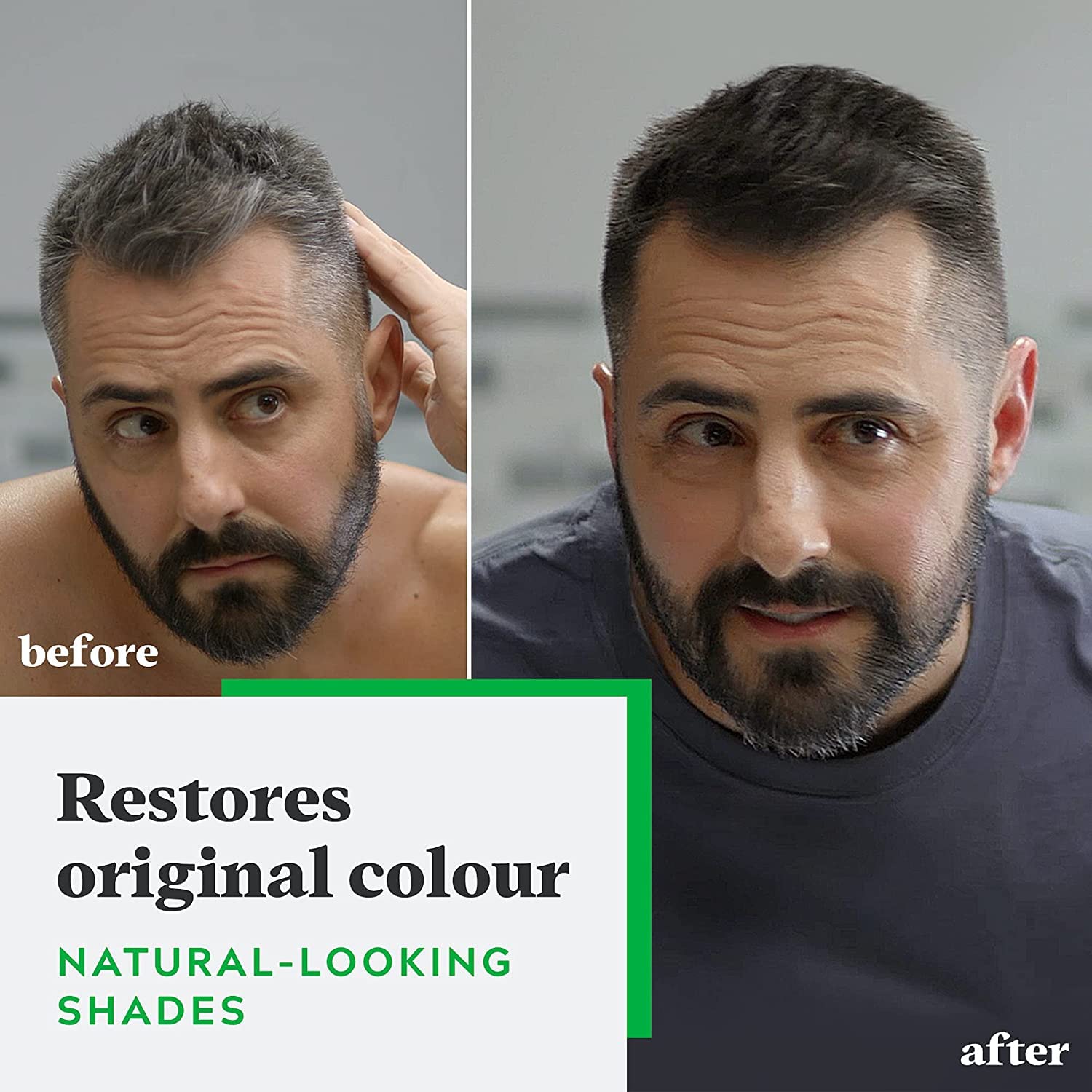 Just For Men Original Formula Jet Black Hair Dye - Shampoo-In Permanent Colour (H60) 3