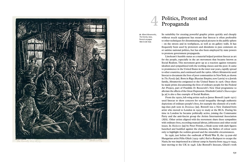 Thames & Hudson Linocuts (V&A) - Hardcover, 256 Pages