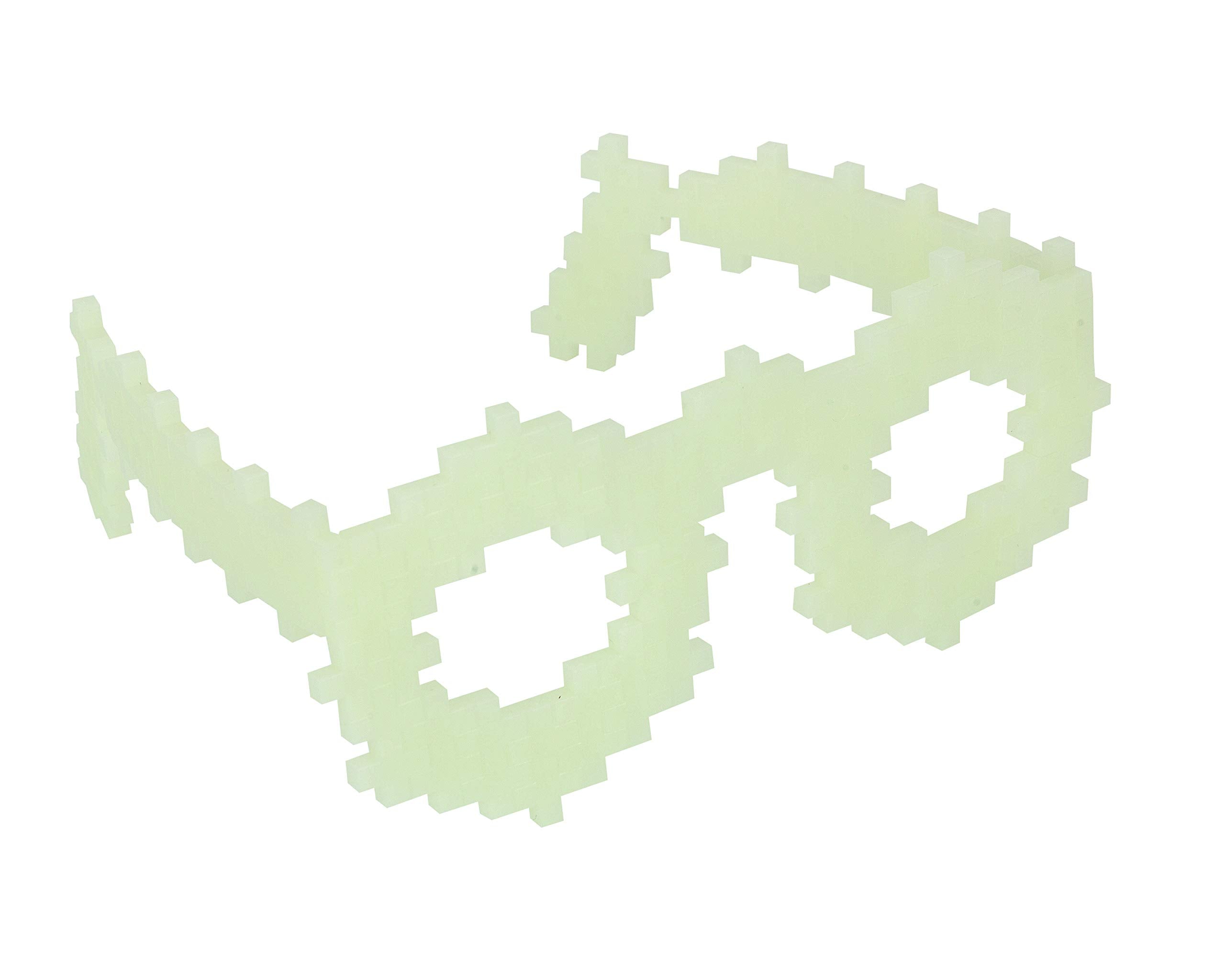 PLUS PLUS Glow in the Dark Building Blocks - 360pc Creative STEM Toy for Kids Age 5+ 3