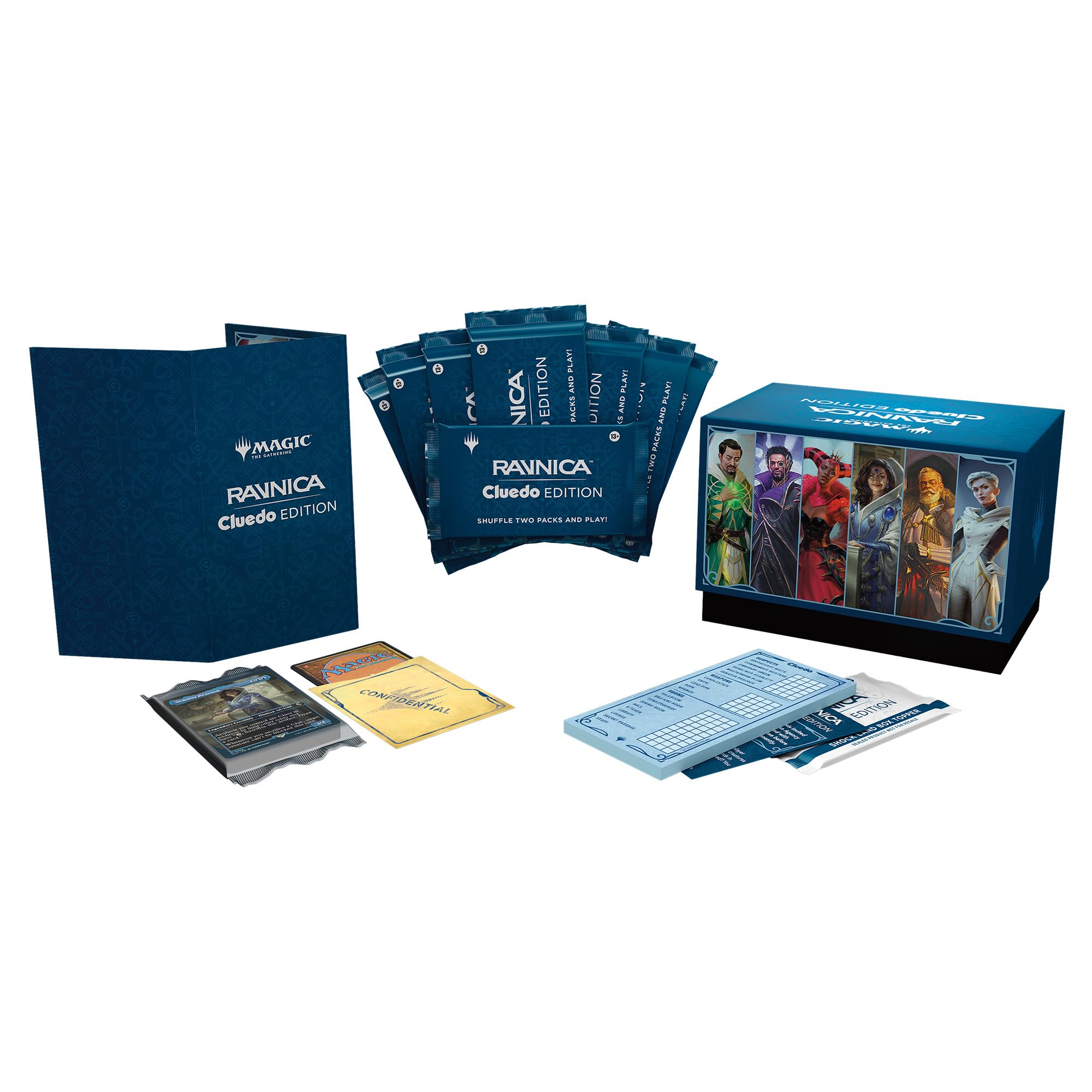 Magic: The Gathering Ravnica: Cluedo Edition – 3-4 Player Murder Mystery Card Game 2