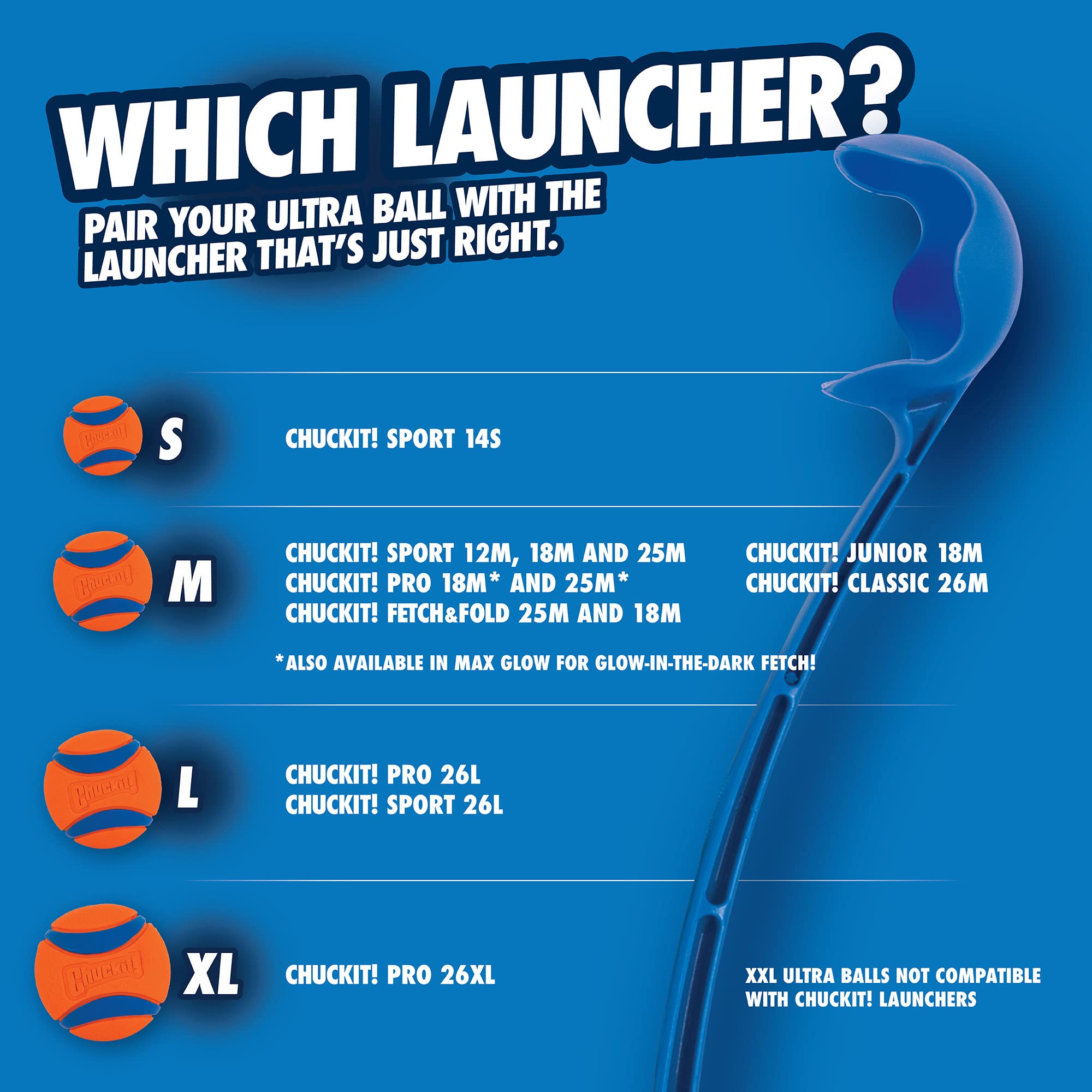 Chuckit! Ultra Ball - Durable High Bounce Rubber Dog Toy | Launcher Compatible | Small Size, 2 Pack 7