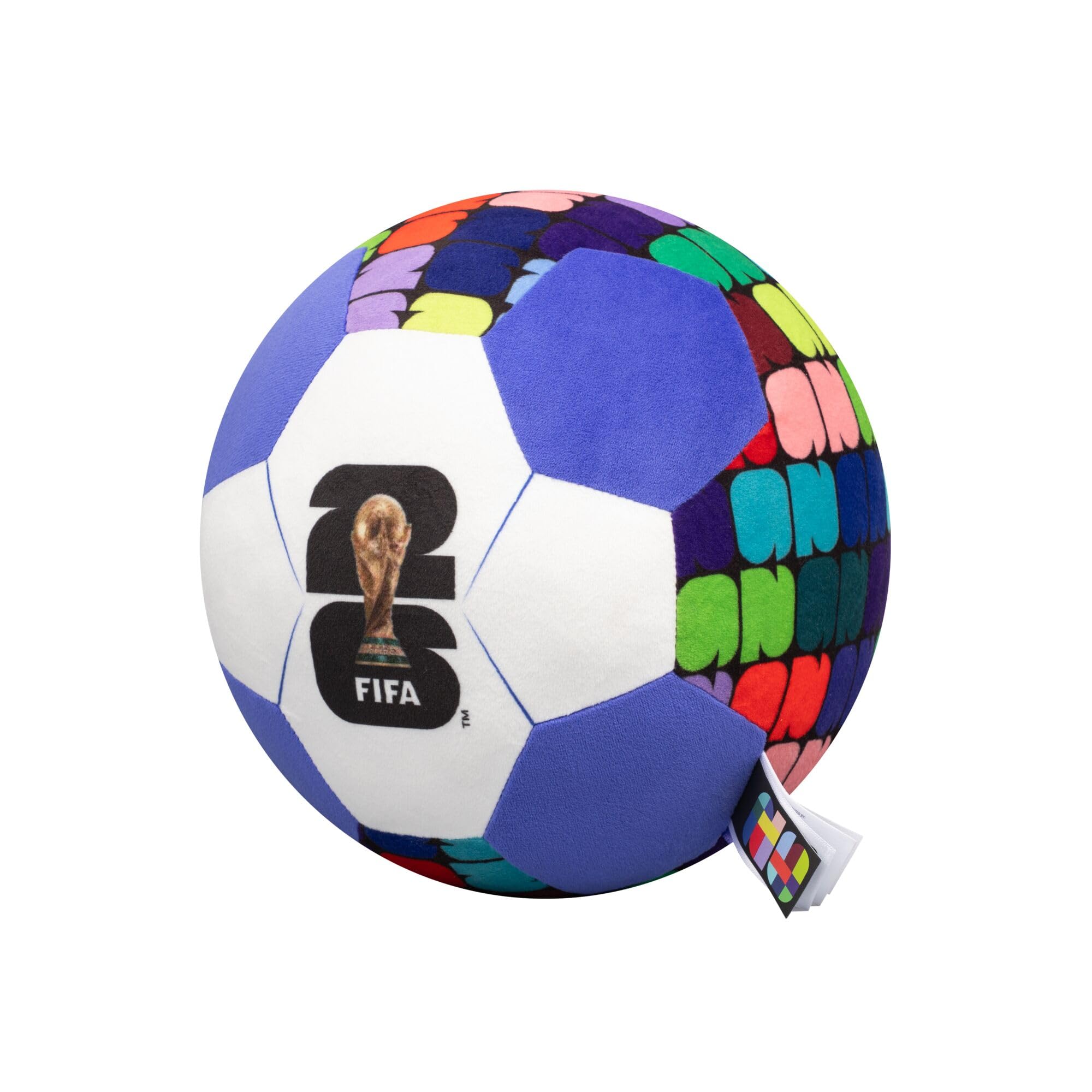 FIFA 9-Inch Purple Plush Football - Official World Cup Collectible Soft Toy for Ages 3+