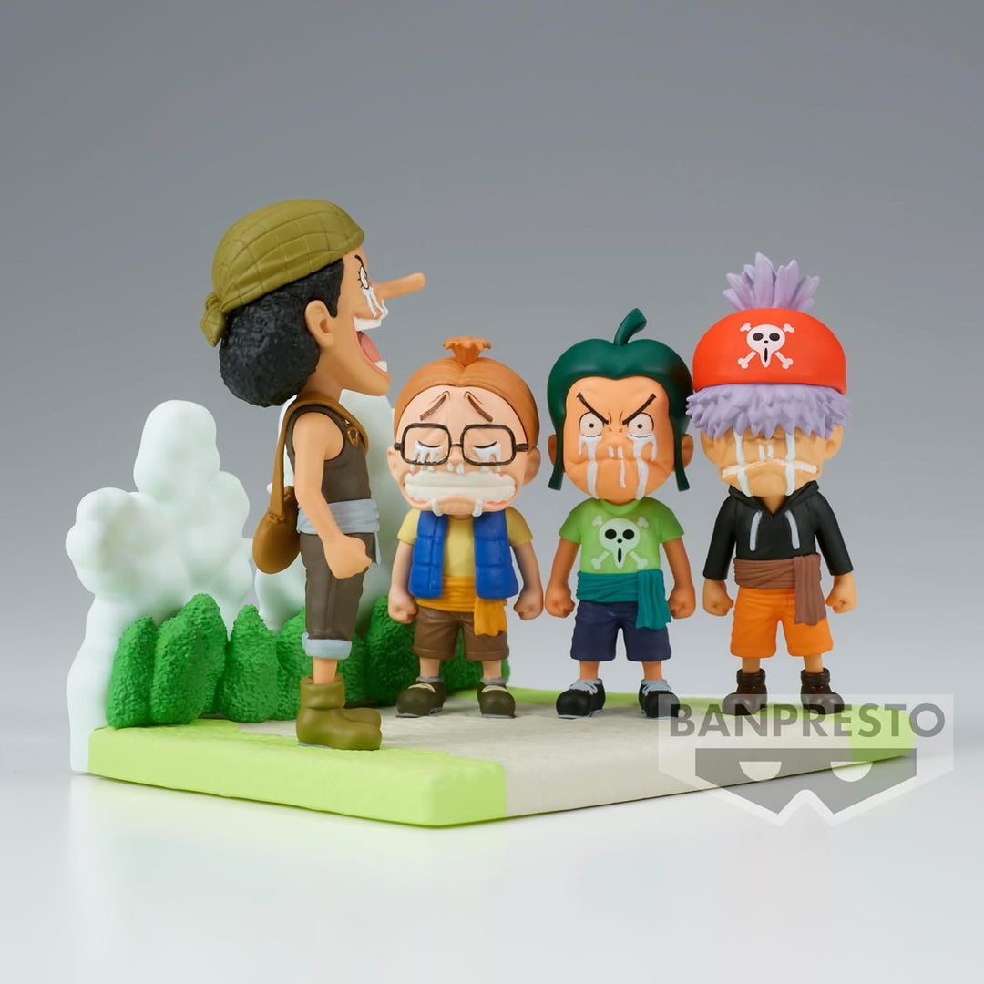 ONE PIECE - Usopp Pirates - Figurine WCF-Log Stories 7cm