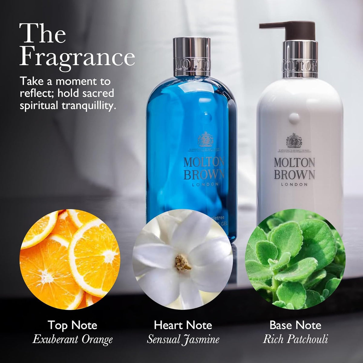 Molton Brown Blissful Templetree Bath & Shower Gel - Ambery Floral Scent, 300 ml 3