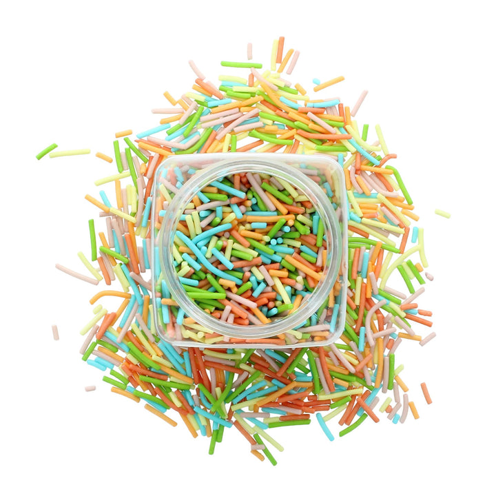 Baked with Love - Rainbow Sprinkles 85g | Multi-Coloured Sugar Cake Sprinkles