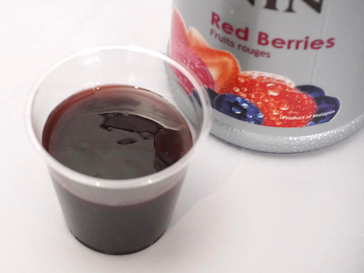MONIN Red Berries Fruit Mix Puree 1 Litre - Vegan, Allergen-Free, 100% Natural for Cocktails, Smoothies & Mocktails