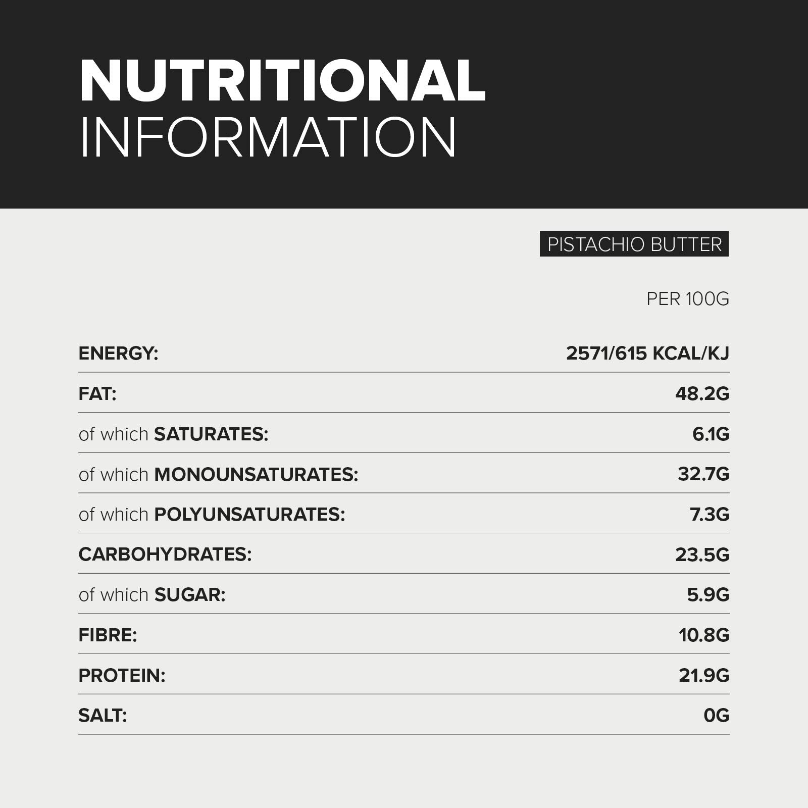 Bulk Natural Roasted Pistachio Butter - Smooth Paste, 500g | High Protein | No Added Salt or Sugar 5