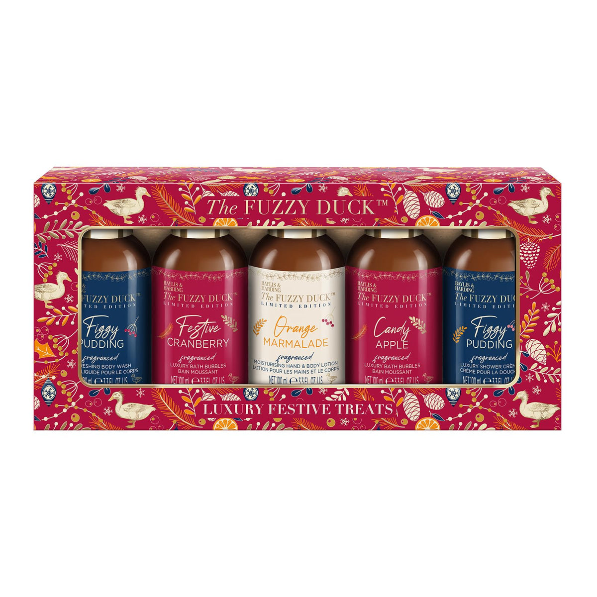 Baylis & Harding The Fuzzy Duck Winter Wonderland Time For Peace Gift Set - 5 Piece Set
