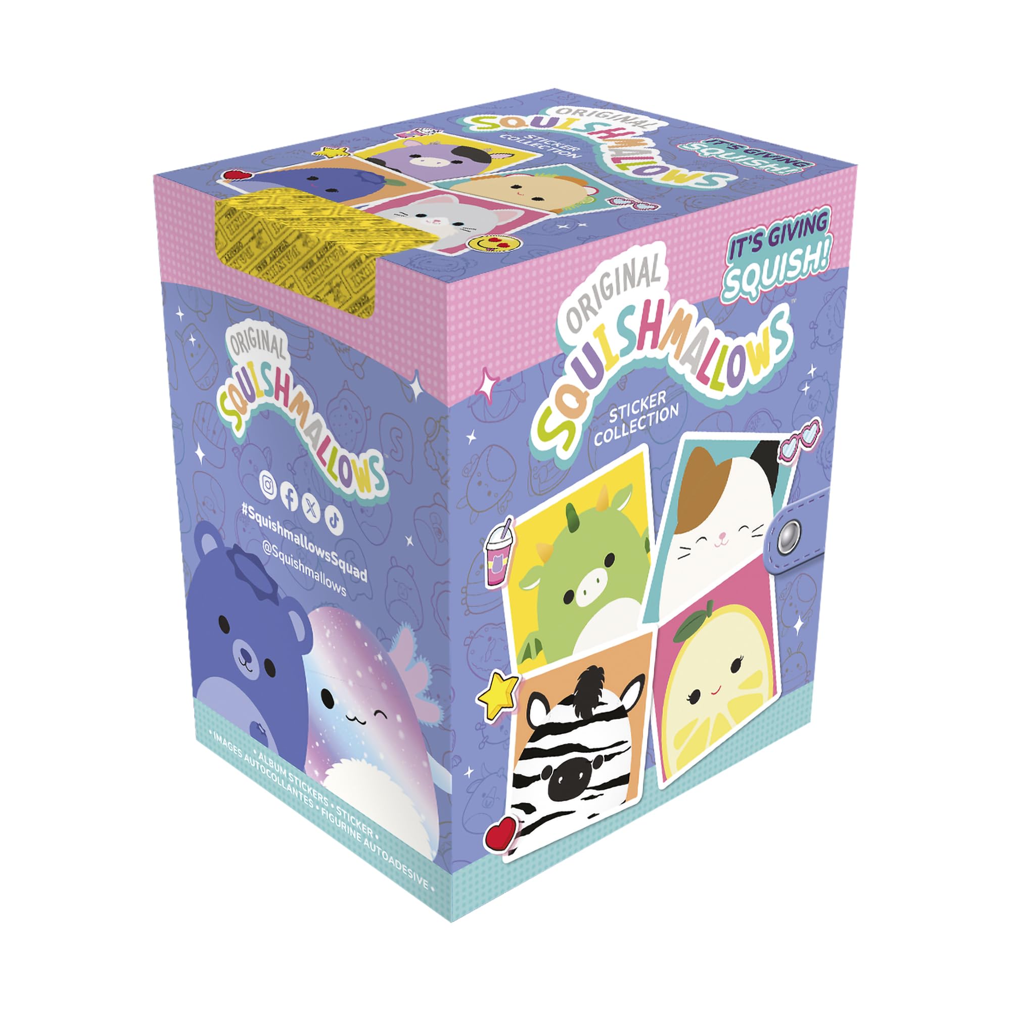 Panini Squishmallows It’s Giving Squish Sticker Collection - 36 Packs