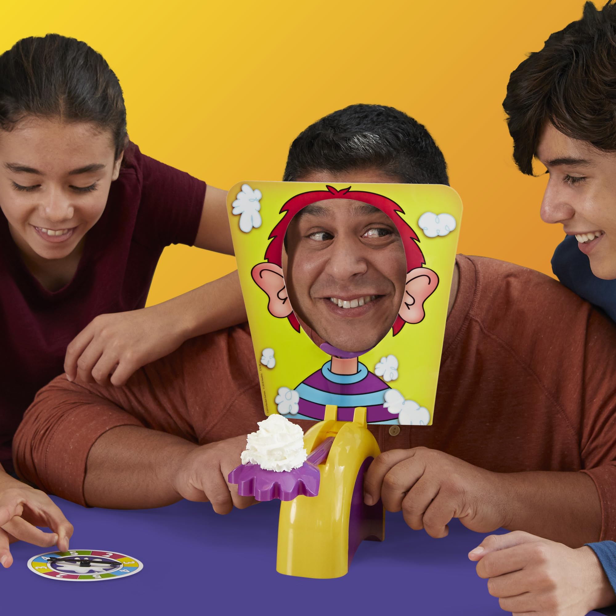 Hasbro Pie Face Whipped Cream Family Board Game 3