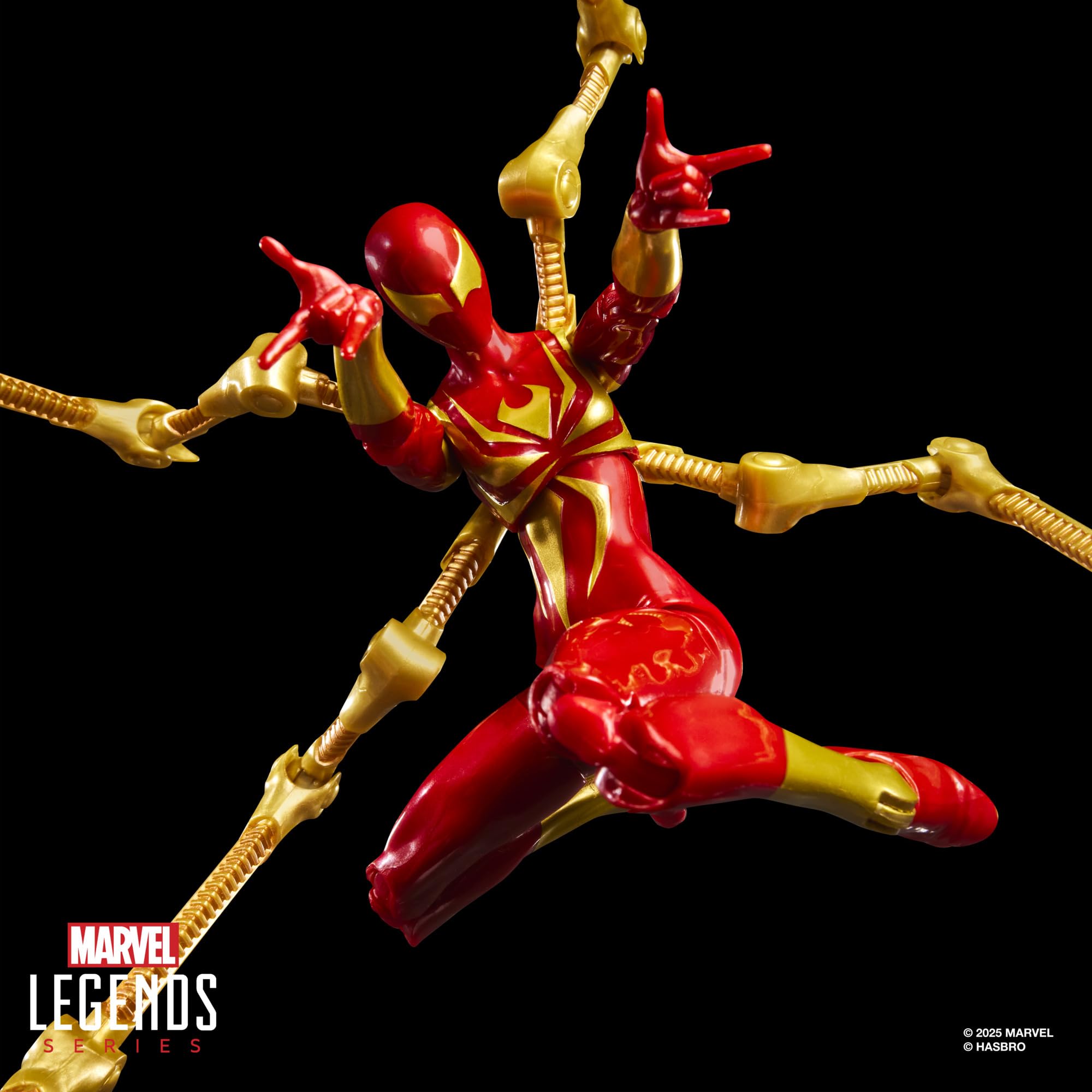 Marvel Legends Series Mary Jane Watson (Iron Spider) Action Figure | 6-Inch Scale | 7 Accessories 7