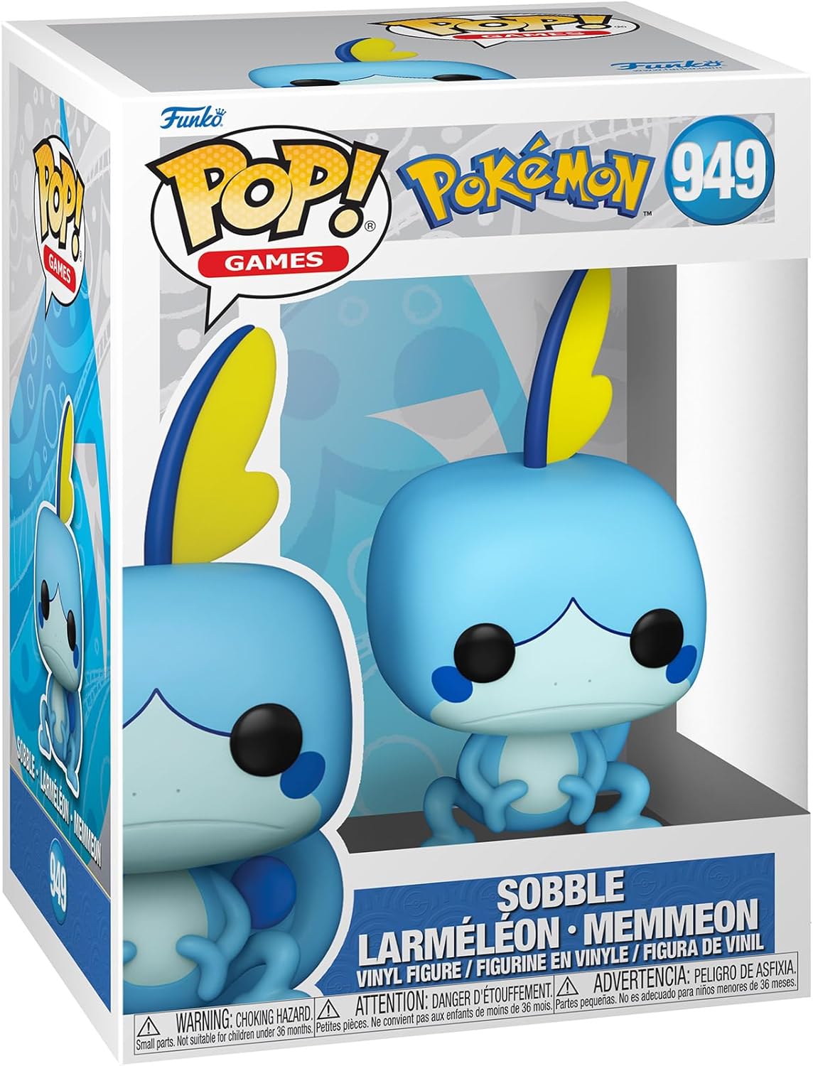 Funko Pop! Games: Pokémon - Sobble Vinyl Figure (72192) 2