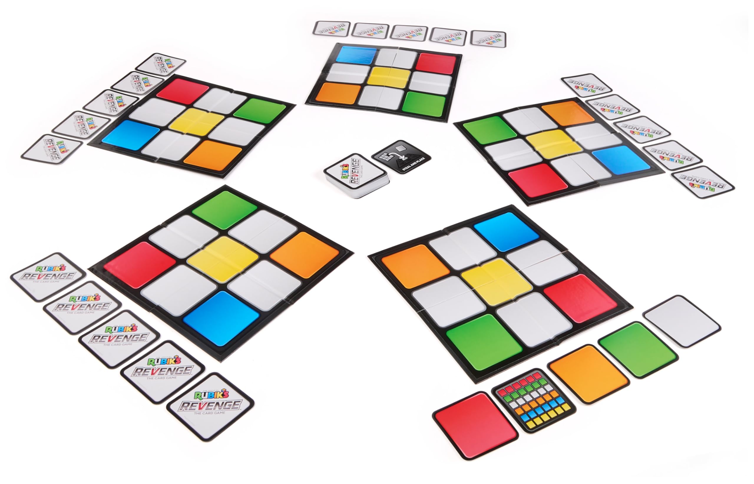 Rubik’s Cube Revenge The Card Game - Family Card Game Based on 3x3 Rubik's Cube