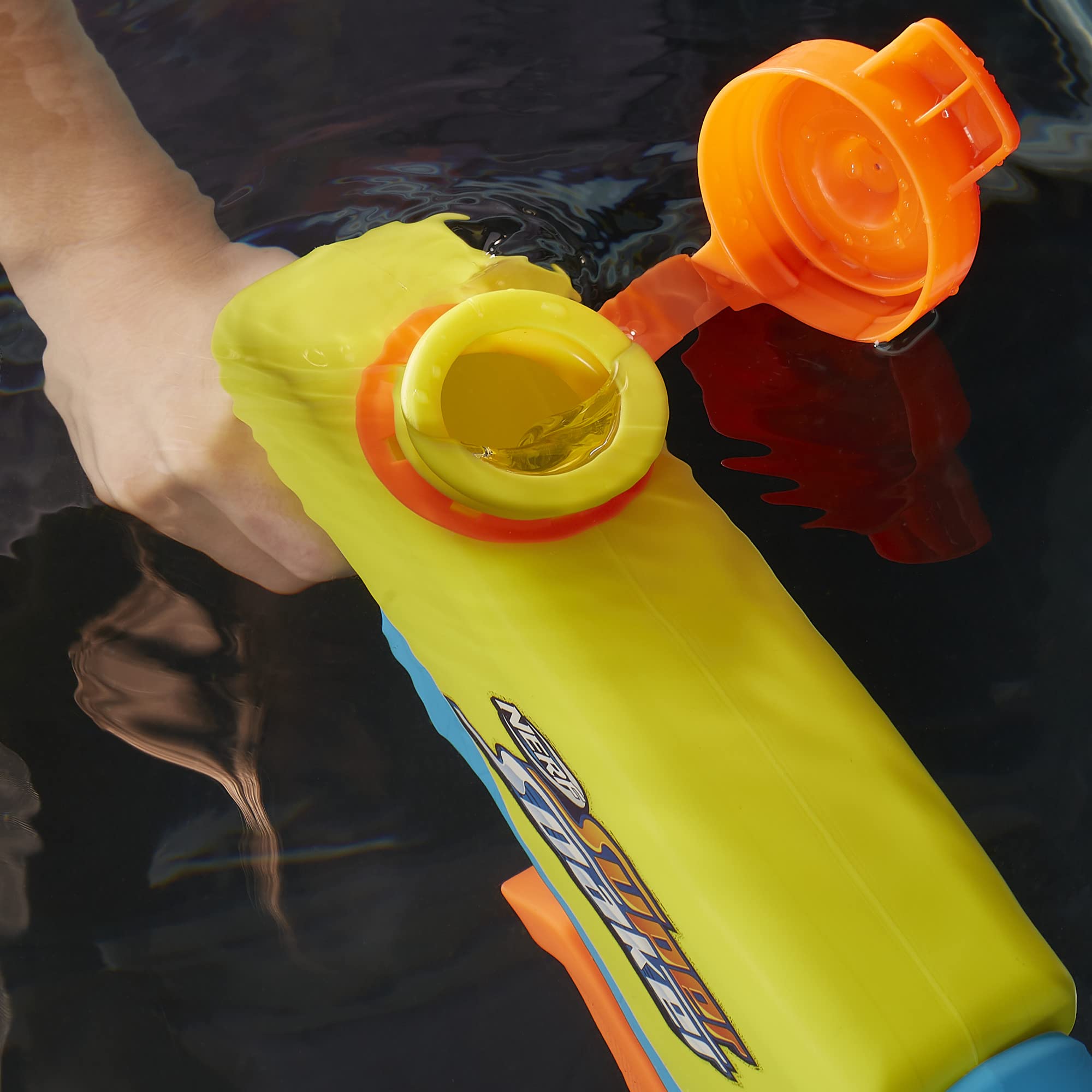 Super Soaker Wave Spray Water Blaster - 887ml Tank Capacity | Ages 6+ | Blue 3