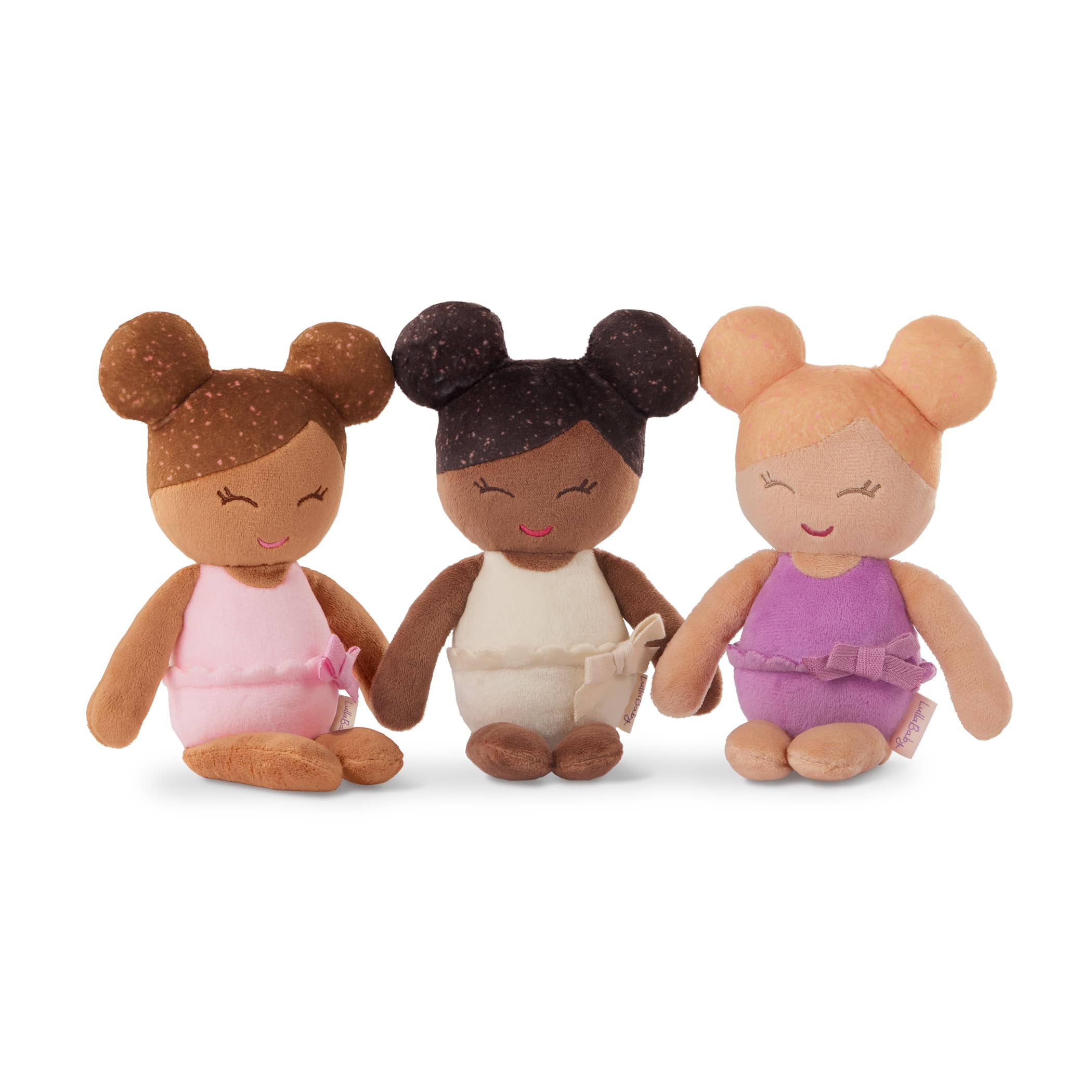 LullaBaby Washable Bath Dolls Set - 3-Piece, 9-Inch, Water-Safe for Ages 2+ 6