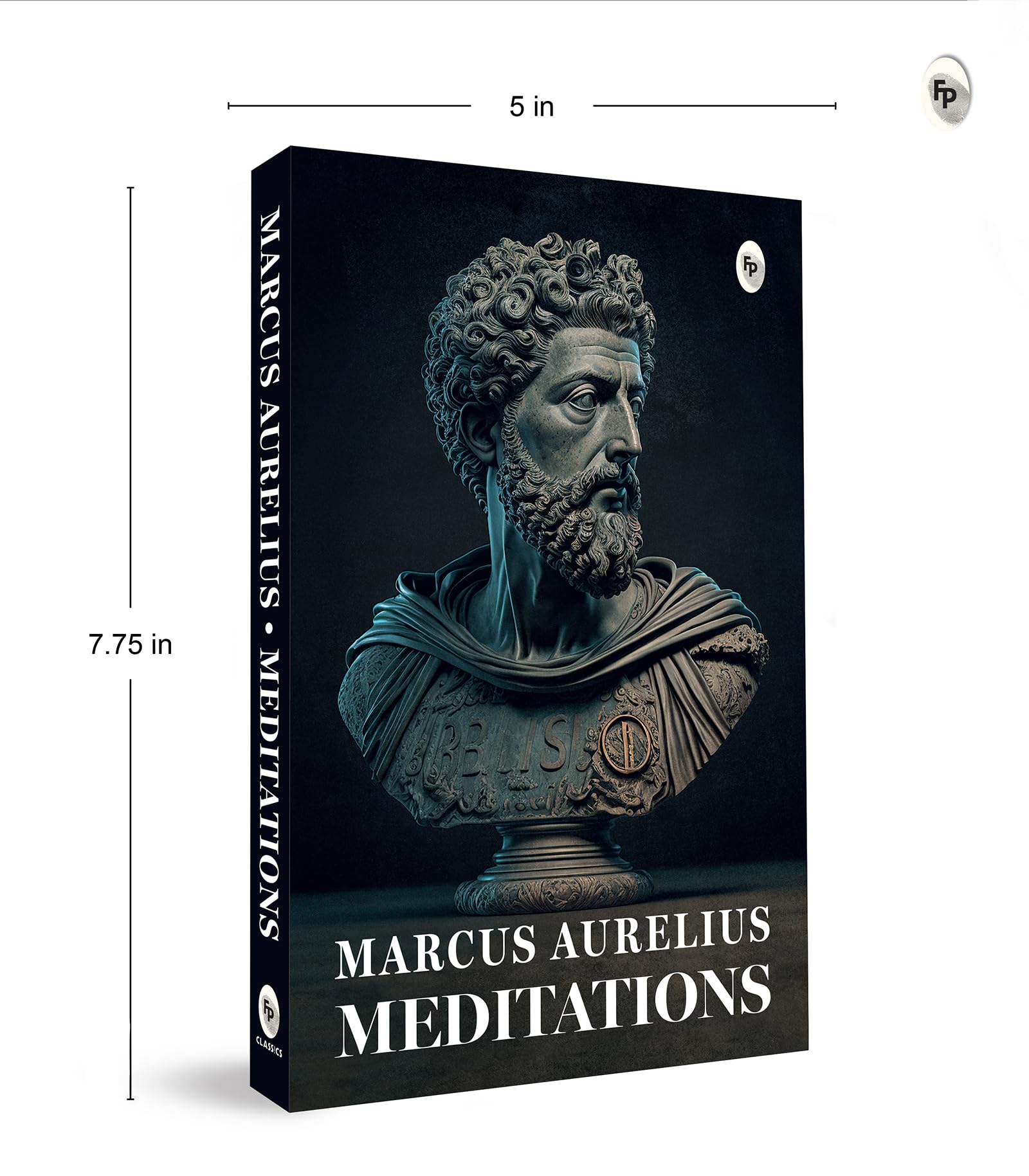 FINGERPRINT with FP logo Meditations by Marcus Aurelius | Paperback Reprint | English 3