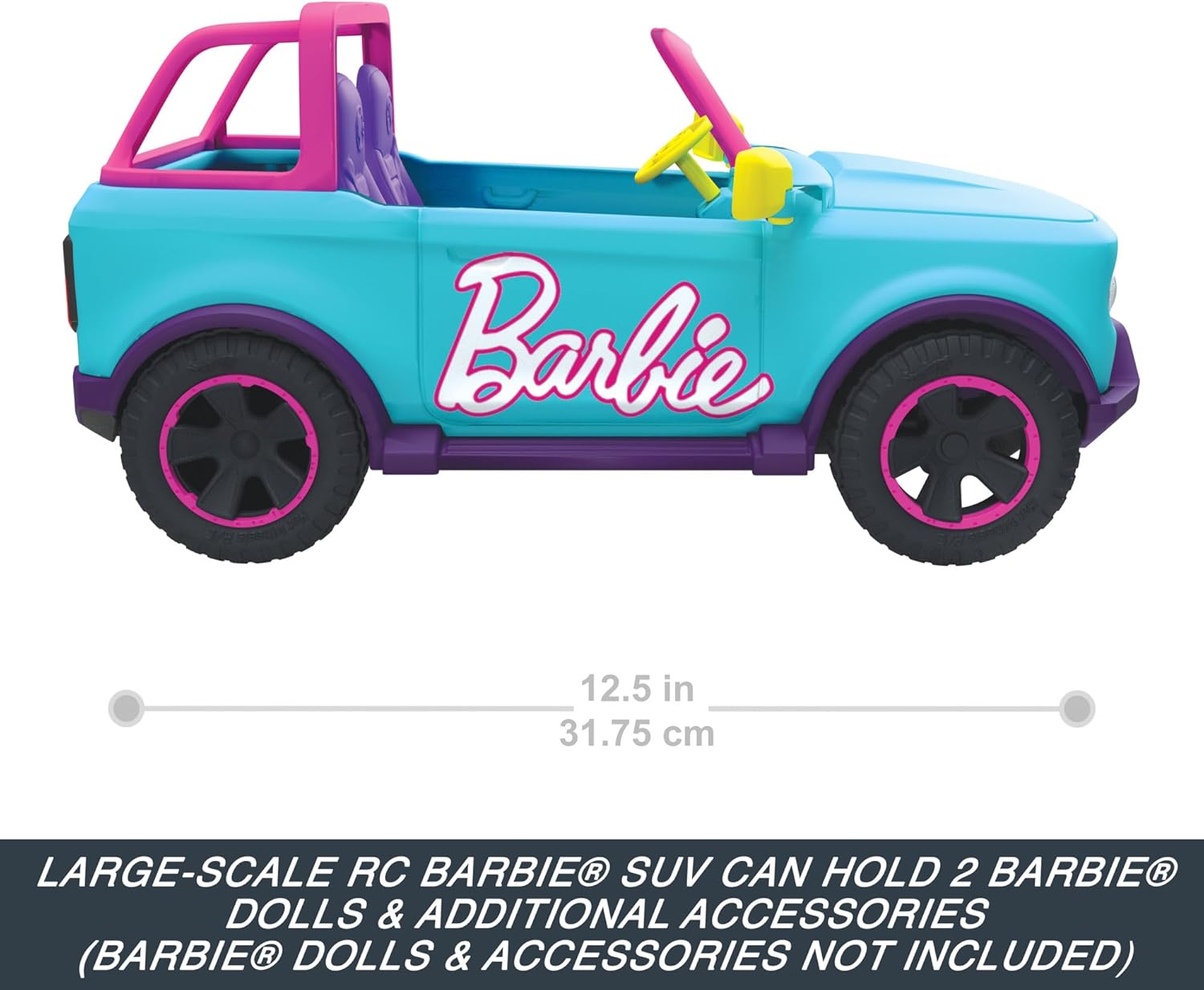 Hot Wheels RC Barbie SUV - Remote-Controlled Vehicle for 4+ Years 2