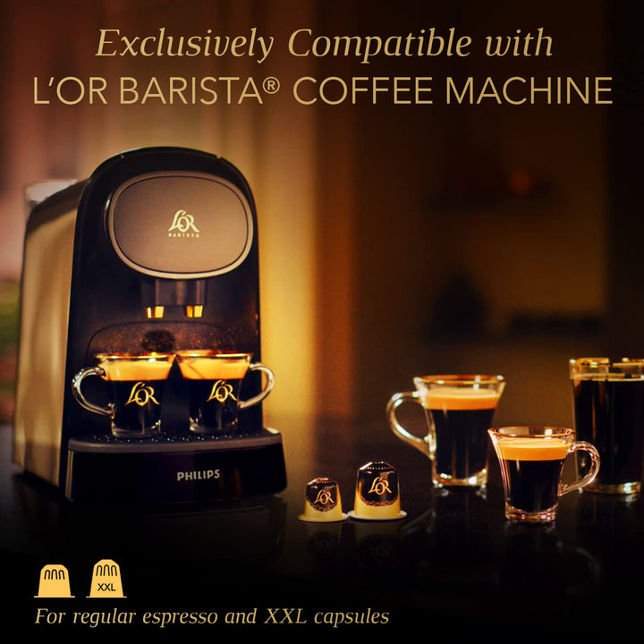 L'OR BARISTA Double Barista Selection XXL Aluminium Coffee Capsules (5 x 10 Pods) for L'OR BARISTA Machines