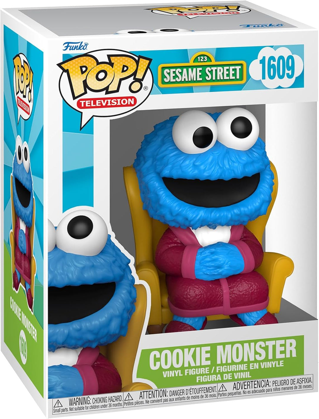 Funko Pop! TV - Sesame Street Cookie Monster Vinyl Figure (80142)