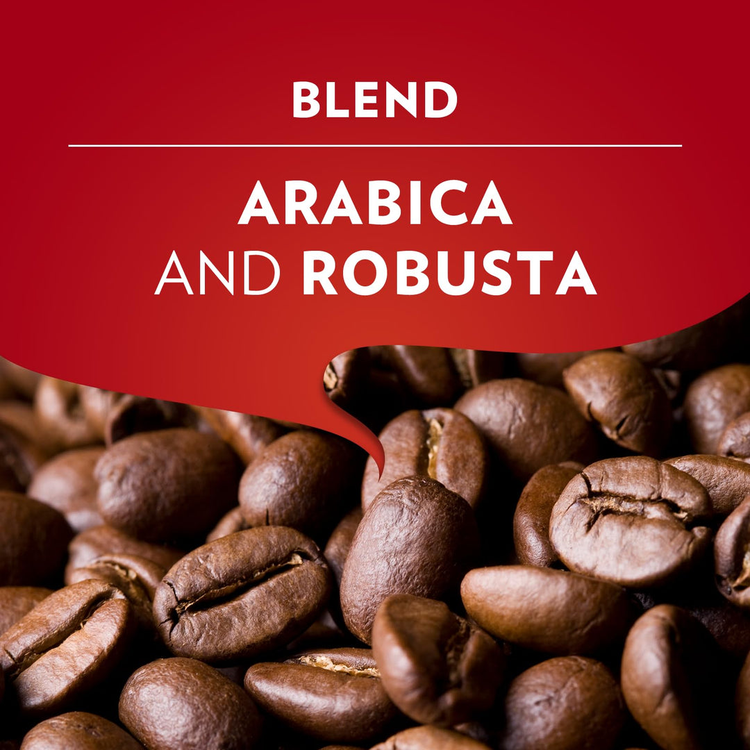 Lavazza Qualità Rossa Ground Coffee - 1 kg, Ideal for Moka Pots, French Press & Filter Machines
