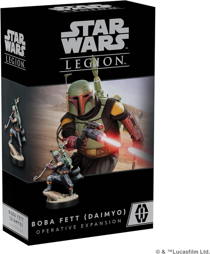 Atomic Mass Games Star Wars Legion Operative Expansion - Boba Fett Miniature Figure (SWL104EN)