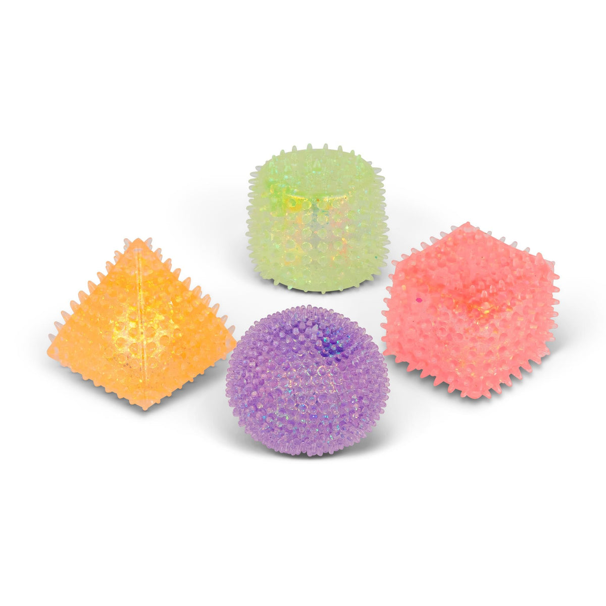 SCRUNCHEMS Sugar Shapes Stress Squishball Sensory Toy - Pack of 2