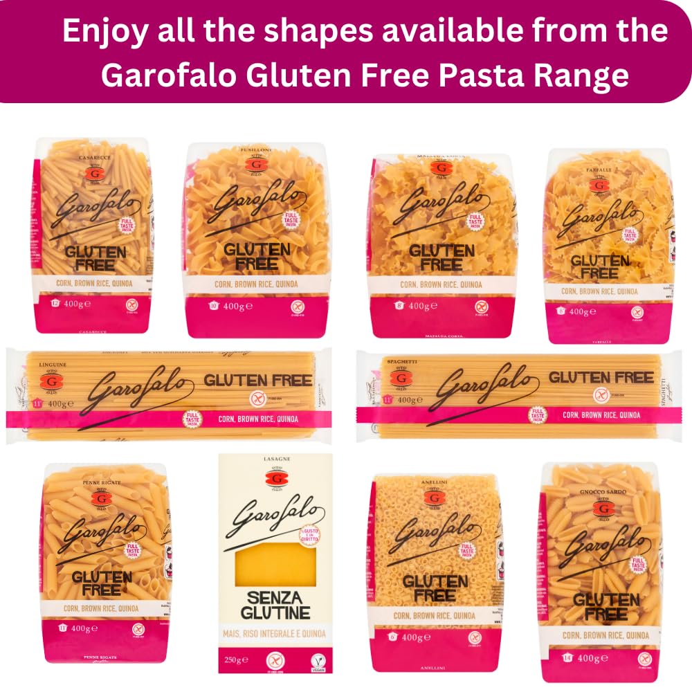 Garofalo Gluten Free Farfalle Italian Dried Pasta, 400g