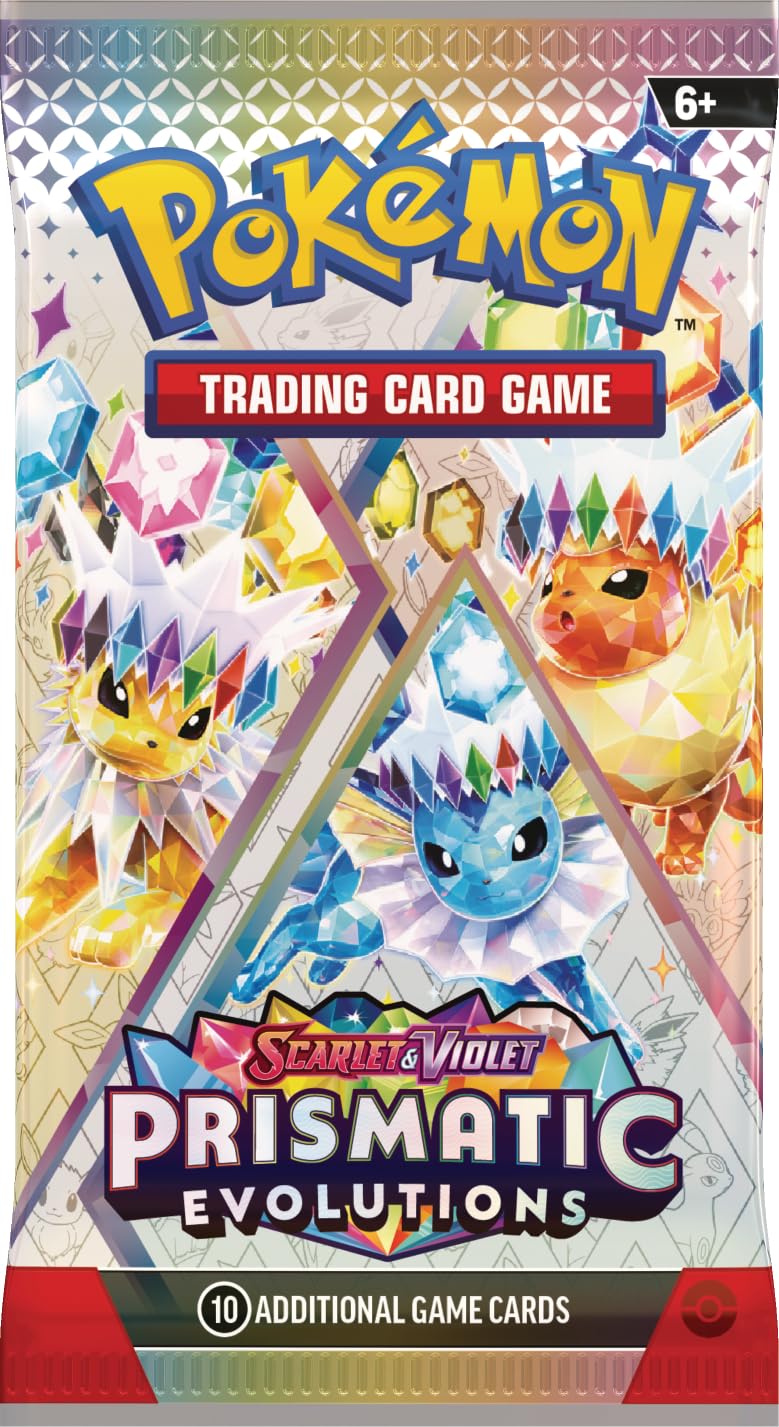 Pokémon TCG: Scarlet & Violet—Prismatic Evolutions Booster Bundle - 6 Booster Packs | English | 2025 Release 4
