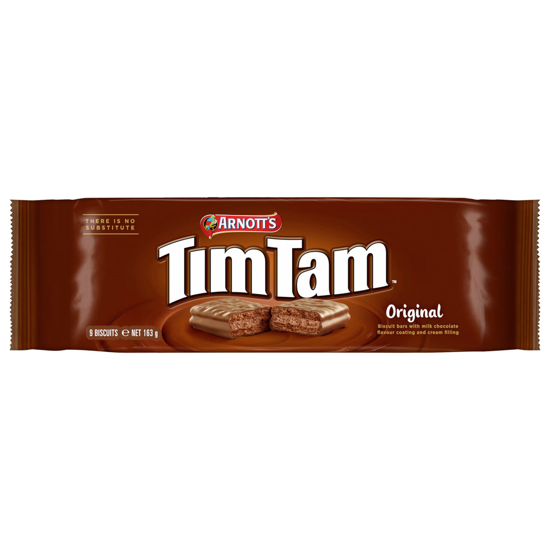 Tim Tam - Original Milk Chocolate Coated Biscuit Bars (163g)